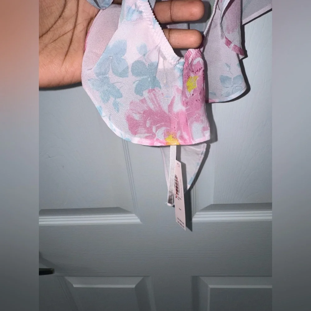 Victoria’s Secret DREAM ANGELS Peony Chiffon Halter Teddy!